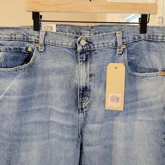 NWT Levi's 569 Loose Straight Blue Jeans, Size 36×36 - Picture 4 of 10